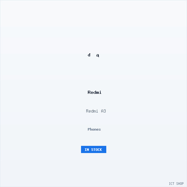 Redmi A3