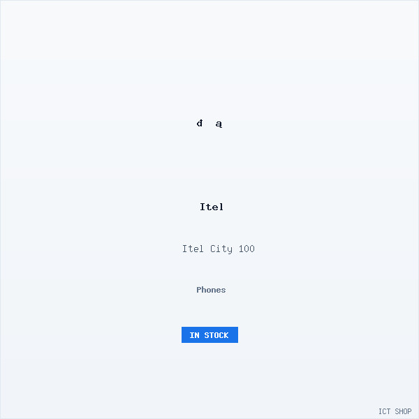 Itel City 100