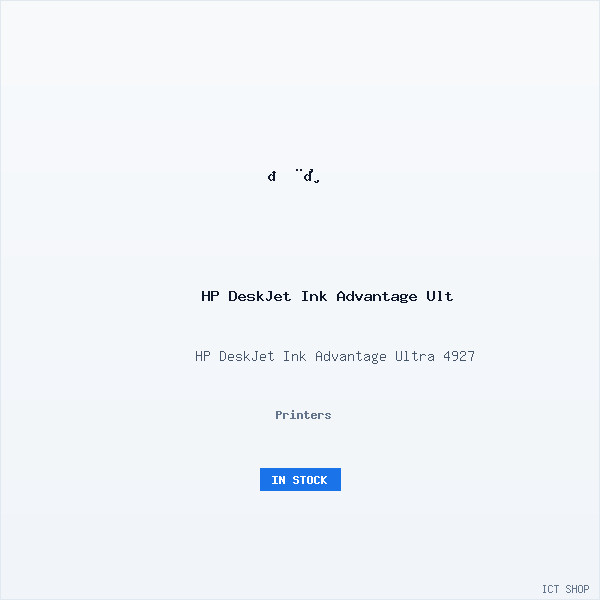 HP DeskJet Ink Advantage Ultra 4927