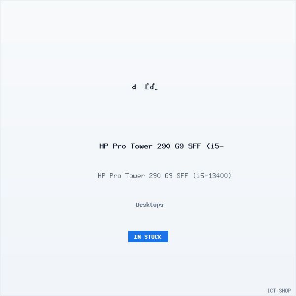 HP Pro Tower 290 G9 SFF (i5-13400)
